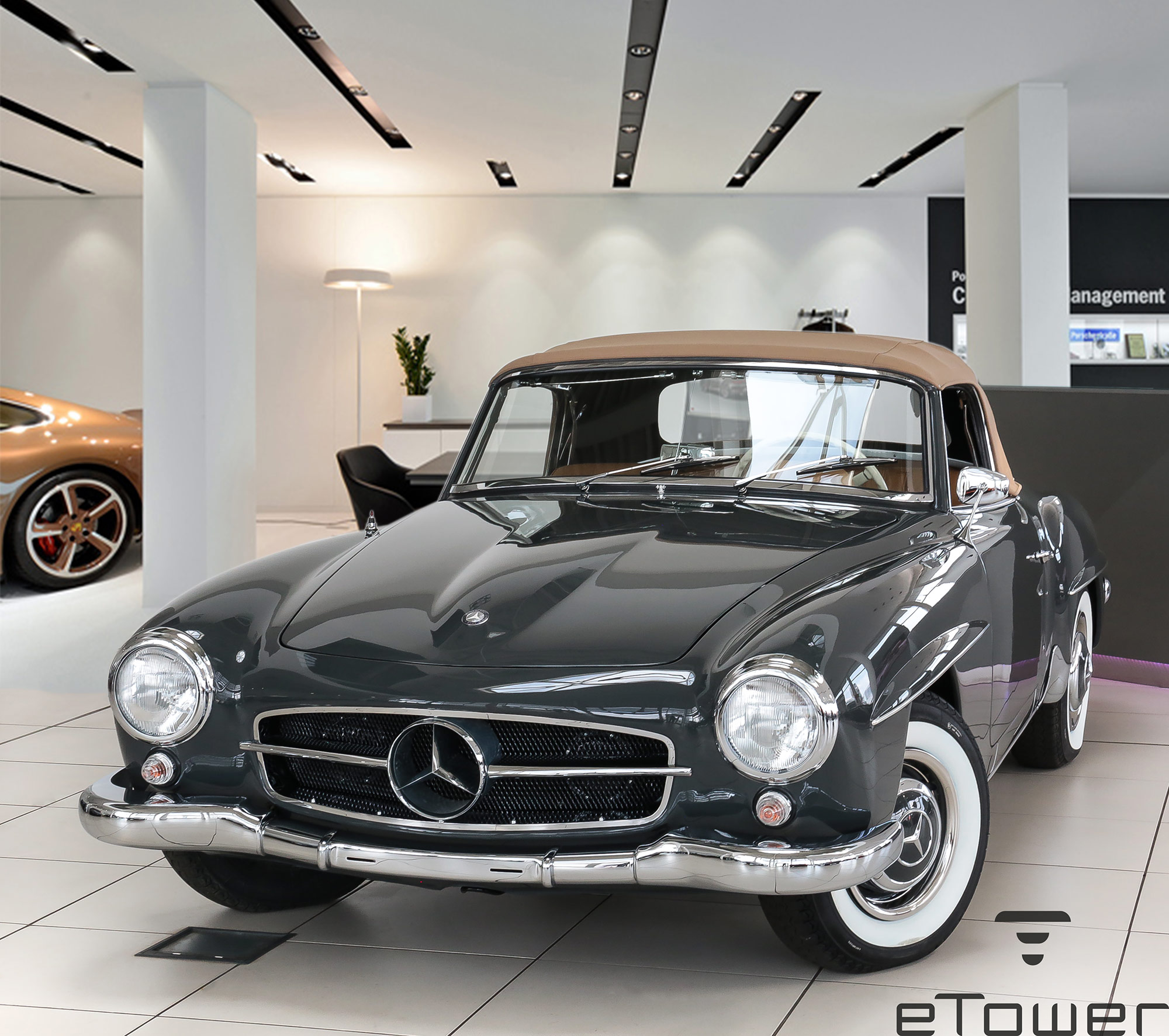 Mercedes Benz 190 SL w121 1957