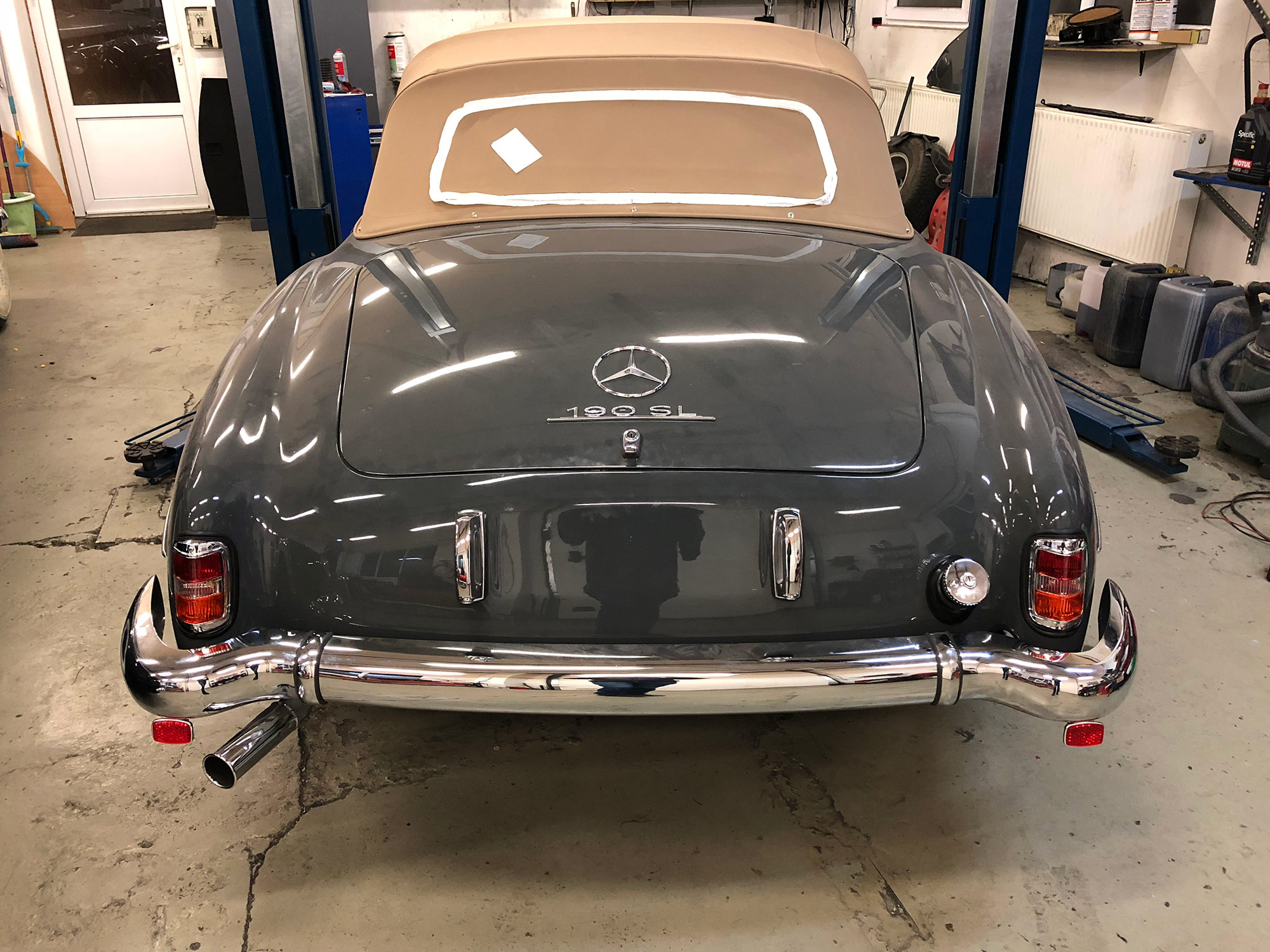 Mercedes Benz 190 SL w121 1957